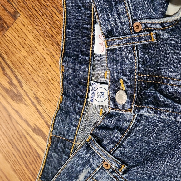 Men’s LUCKY BRAND, Jeans style 181 Bootleg, Button Fly Size 34 denim - Picture 4 of 8